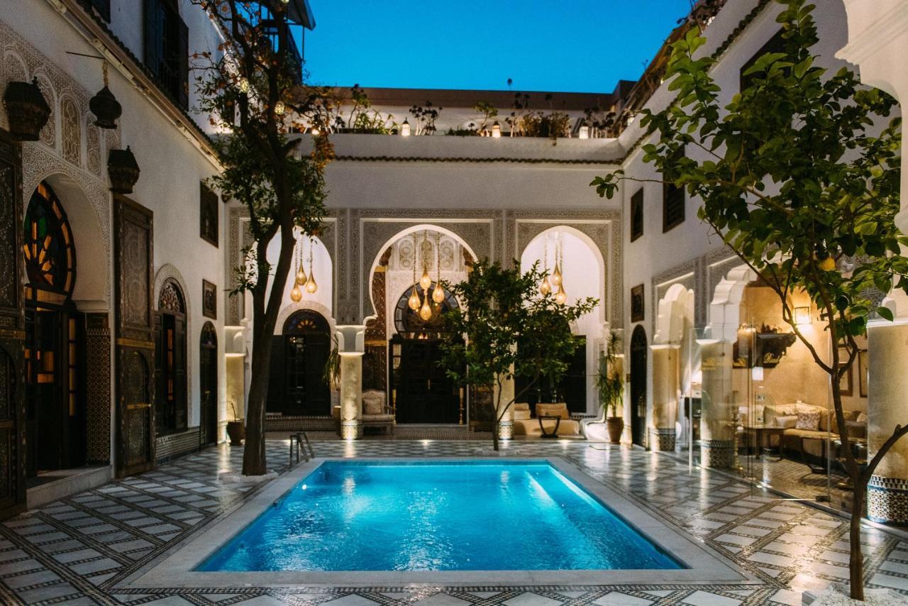 Riad Maison Bleue And Spa Fez Exterior foto