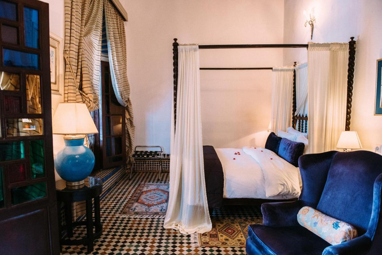 Riad Maison Bleue And Spa Fez Exterior foto